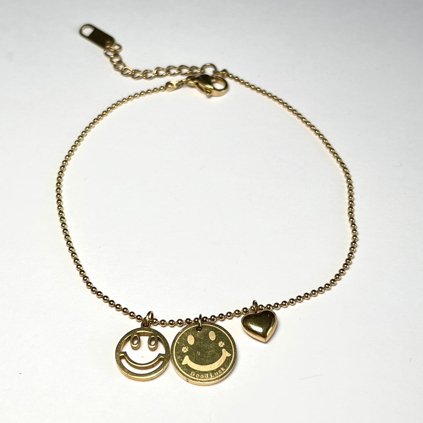 Gold Stainless Steel Anklet