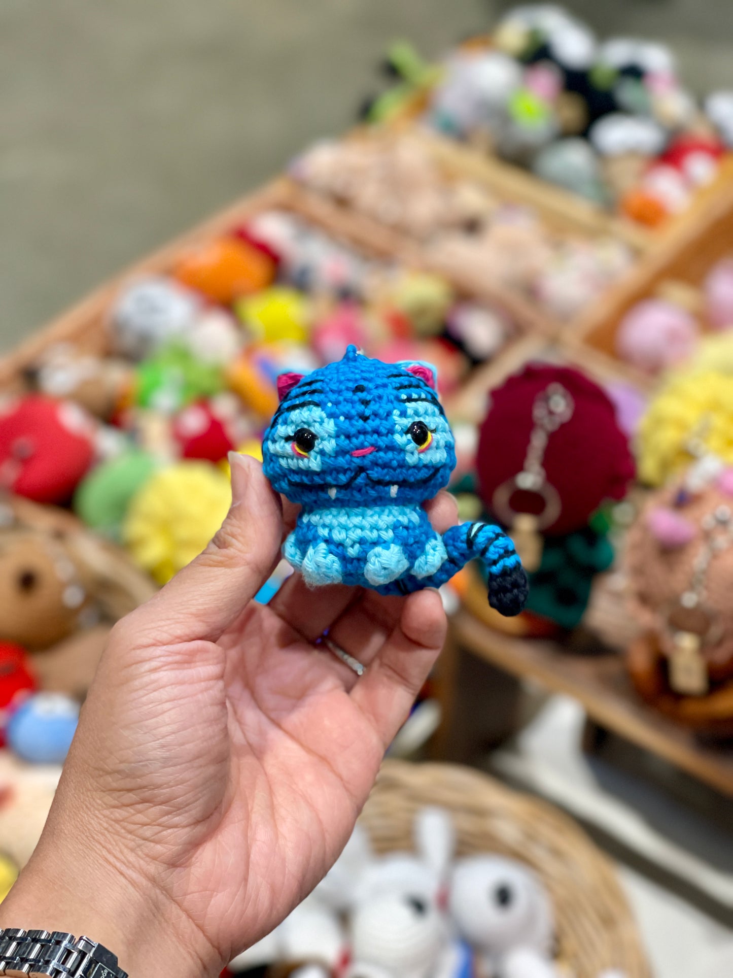 K-POP Demon Hunters Crochet Keychain