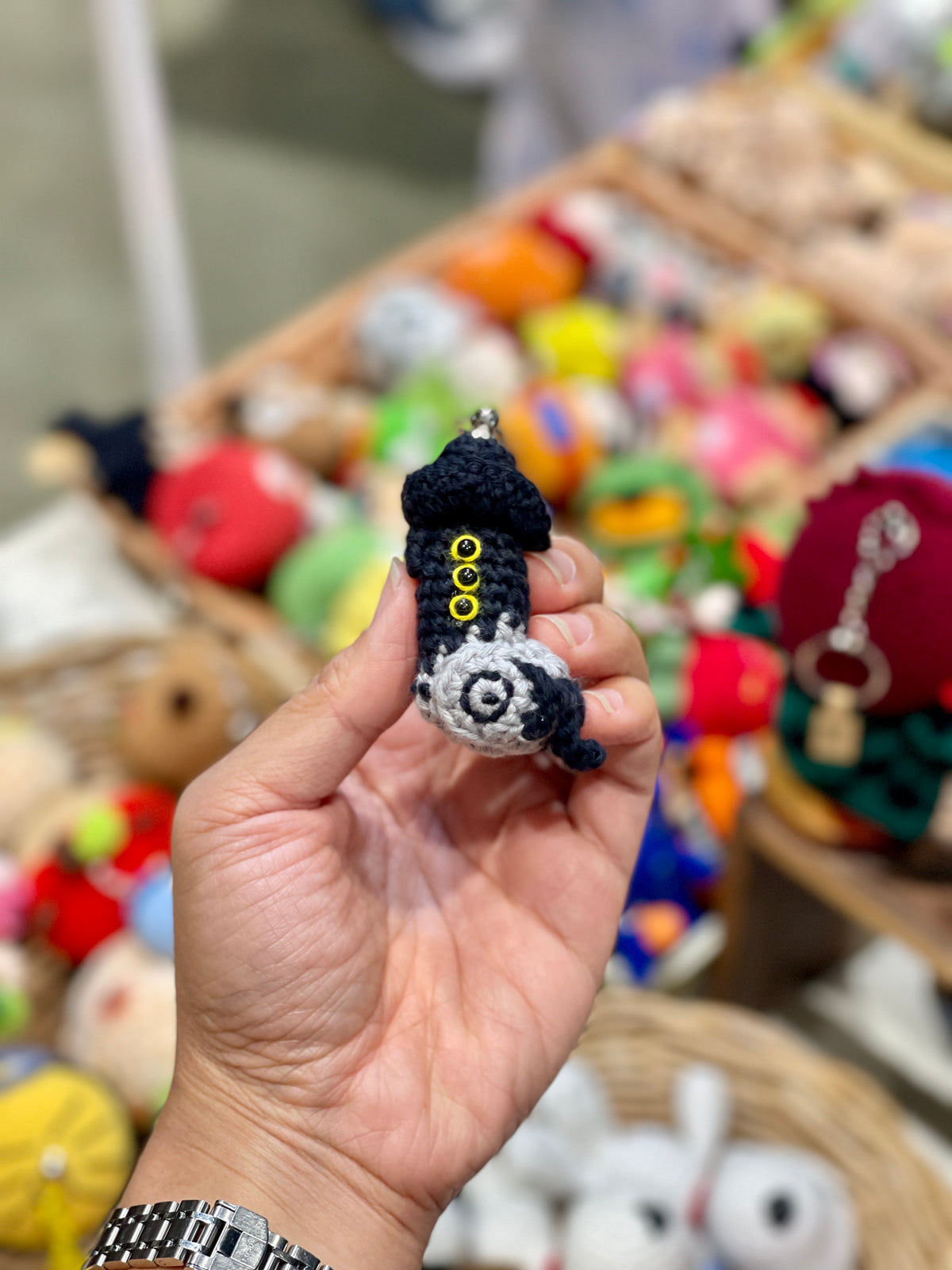 K-POP Demon Hunters Crochet Keychain