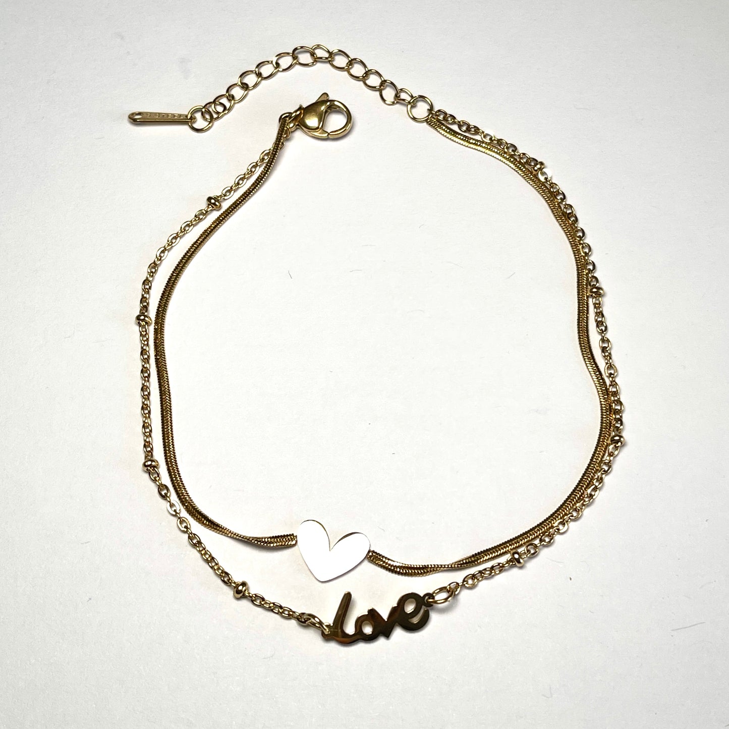 Gold Stainless Steel Anklet