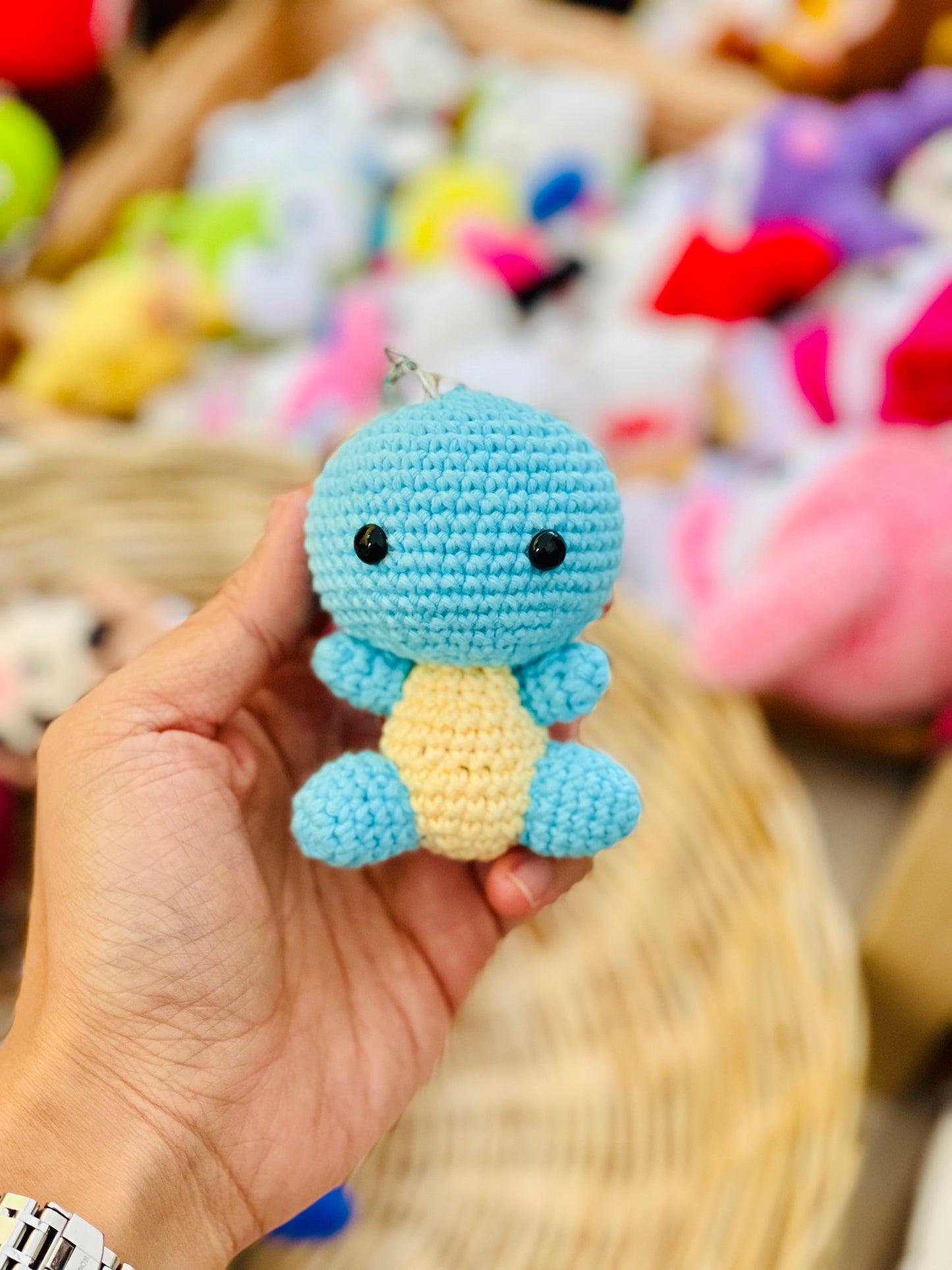 Crochet Pokémon collection Keychain