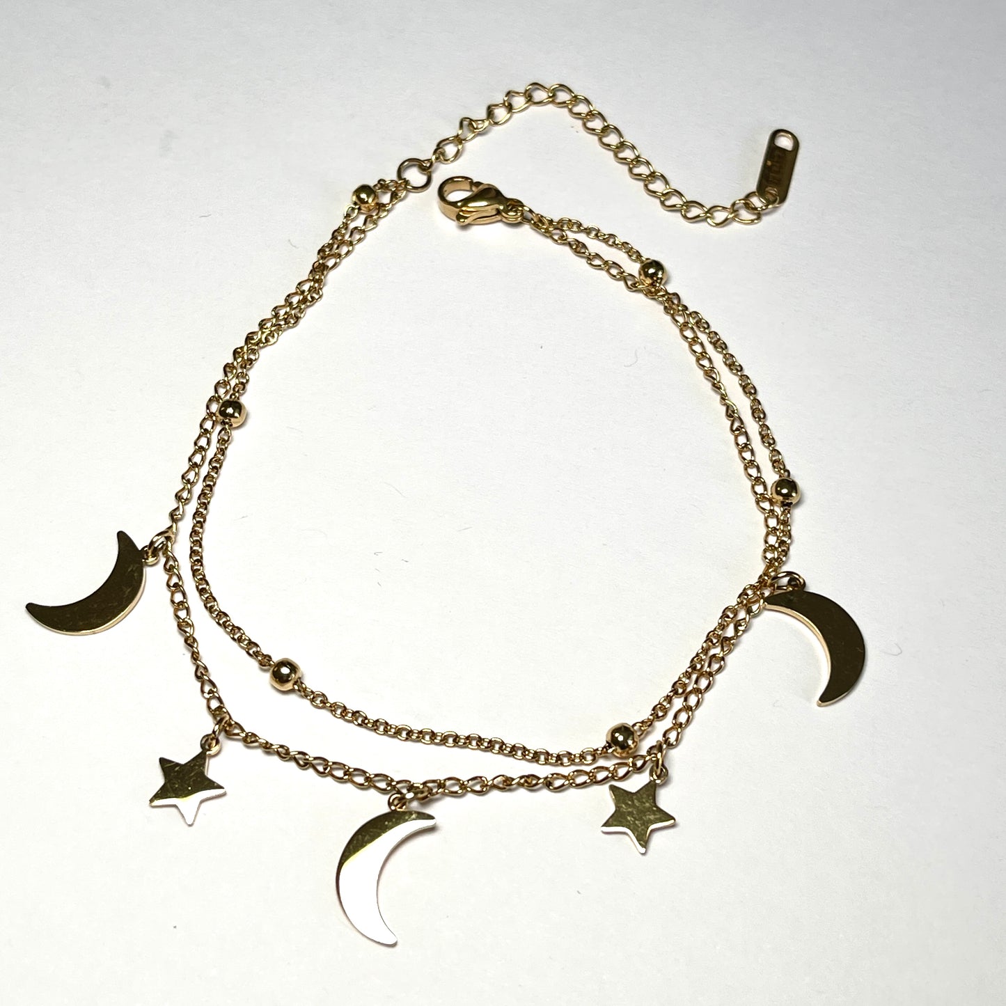 Gold Stainless Steel Anklet