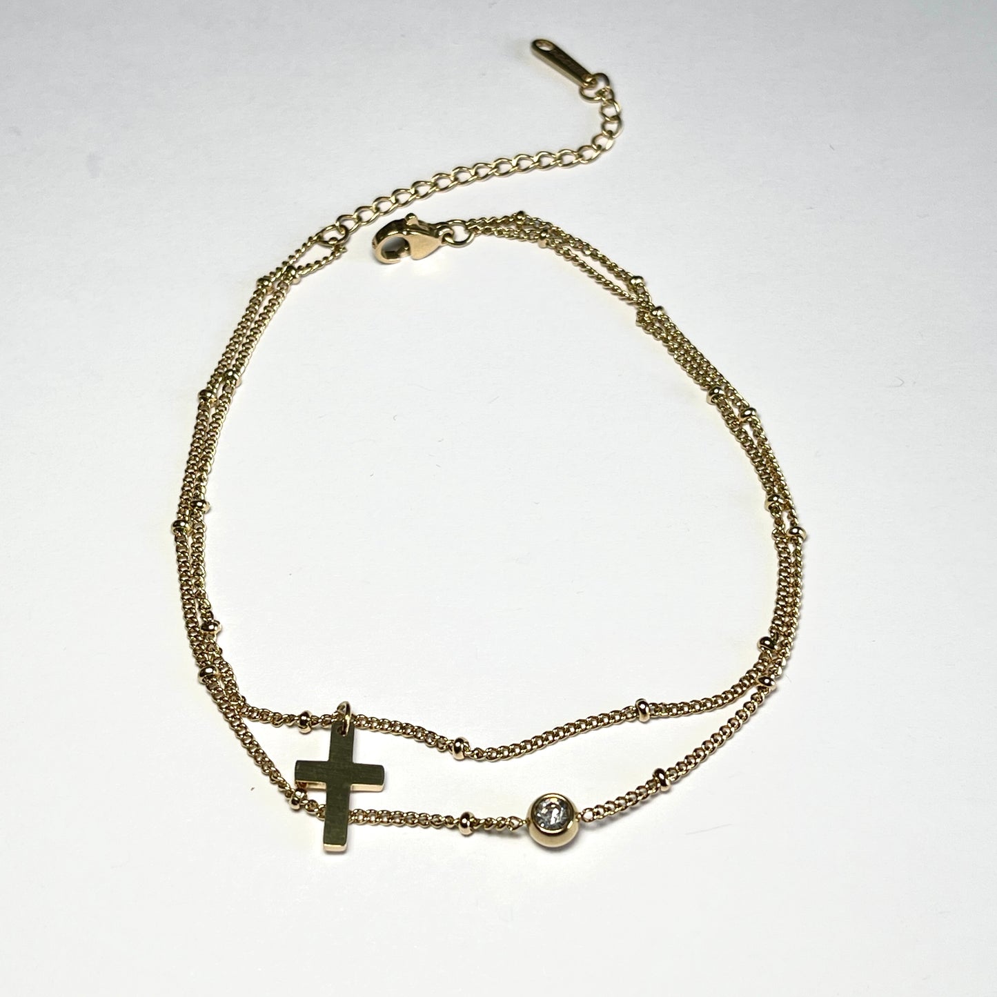 Gold Stainless Steel Anklet