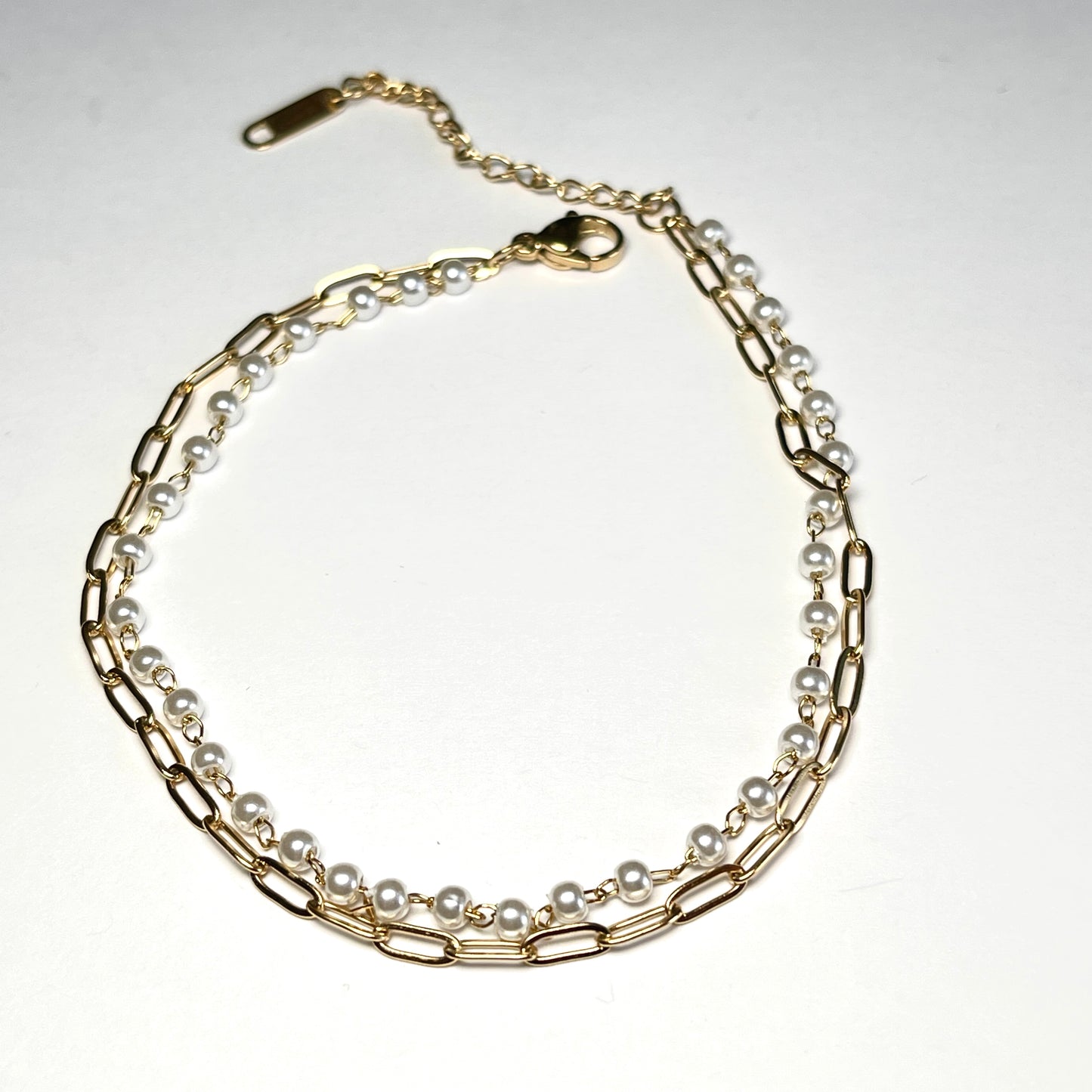 Gold Stainless Steel Anklet