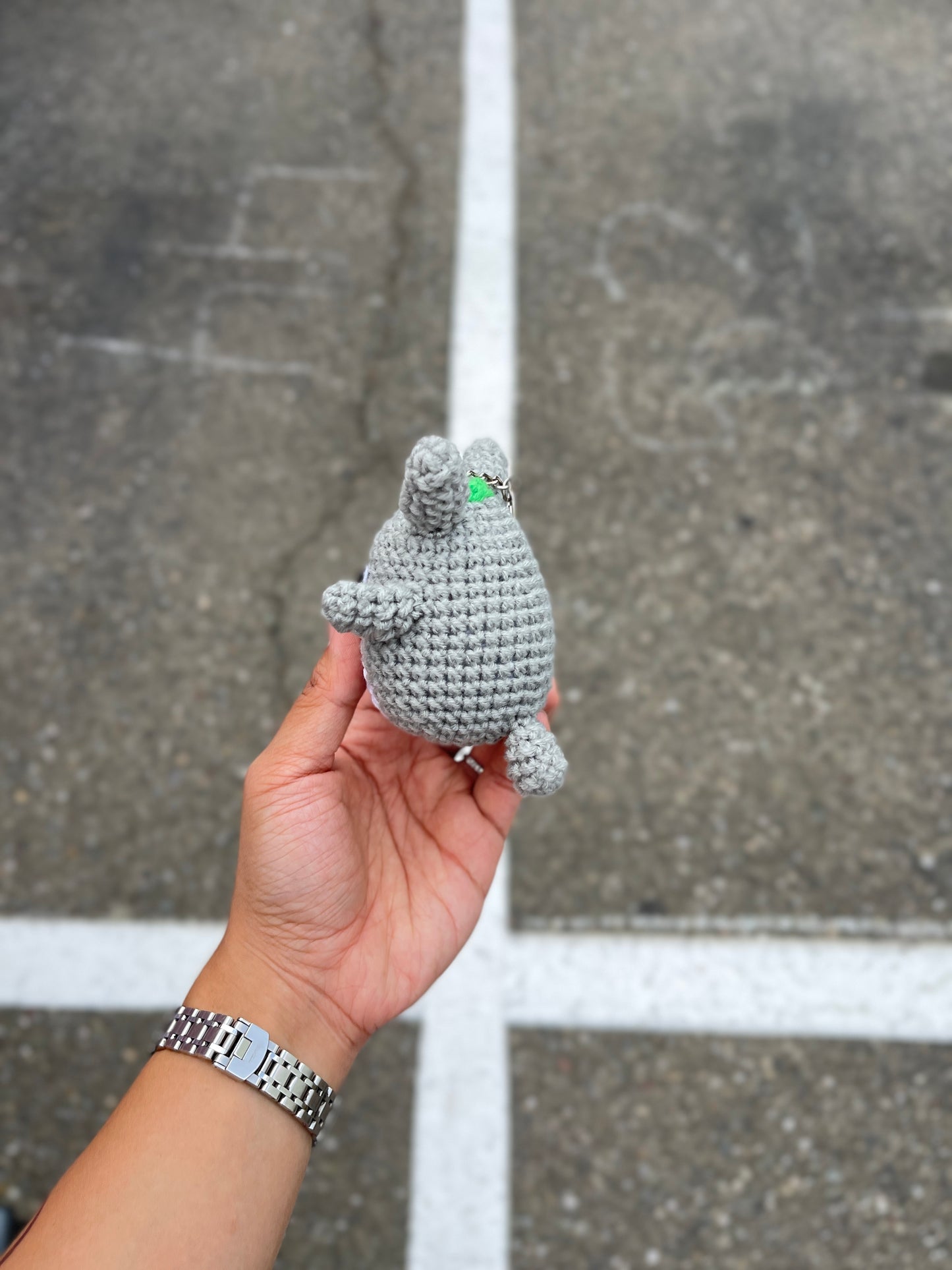 Totoro Crochet Doll Keychain