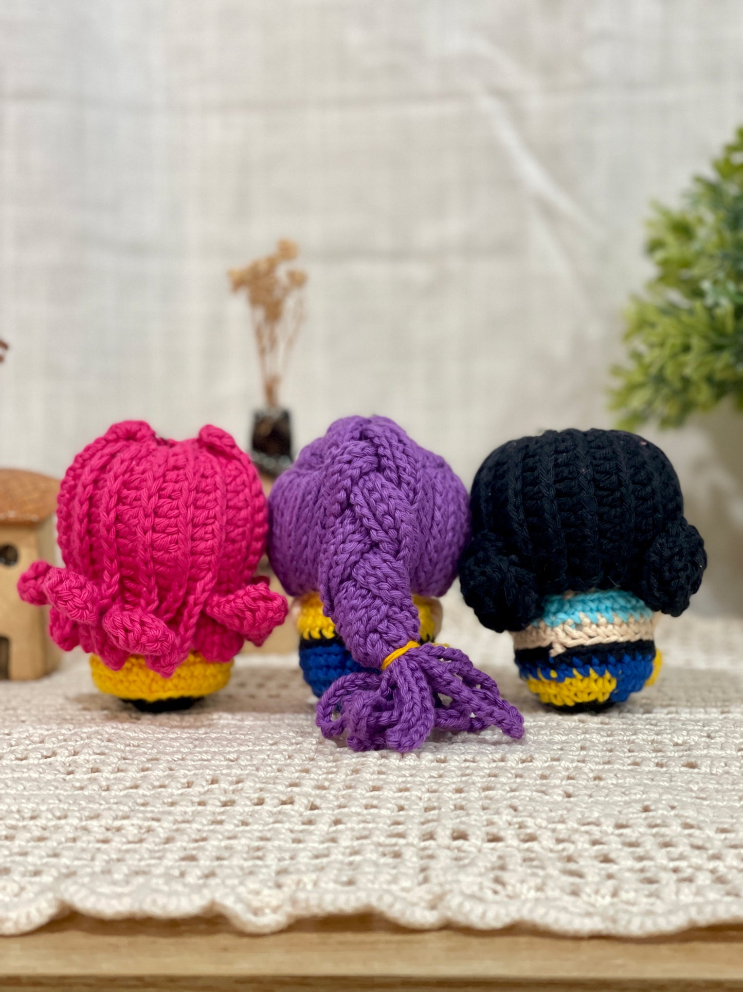 K-POP Demon Hunters Crochet Keychain