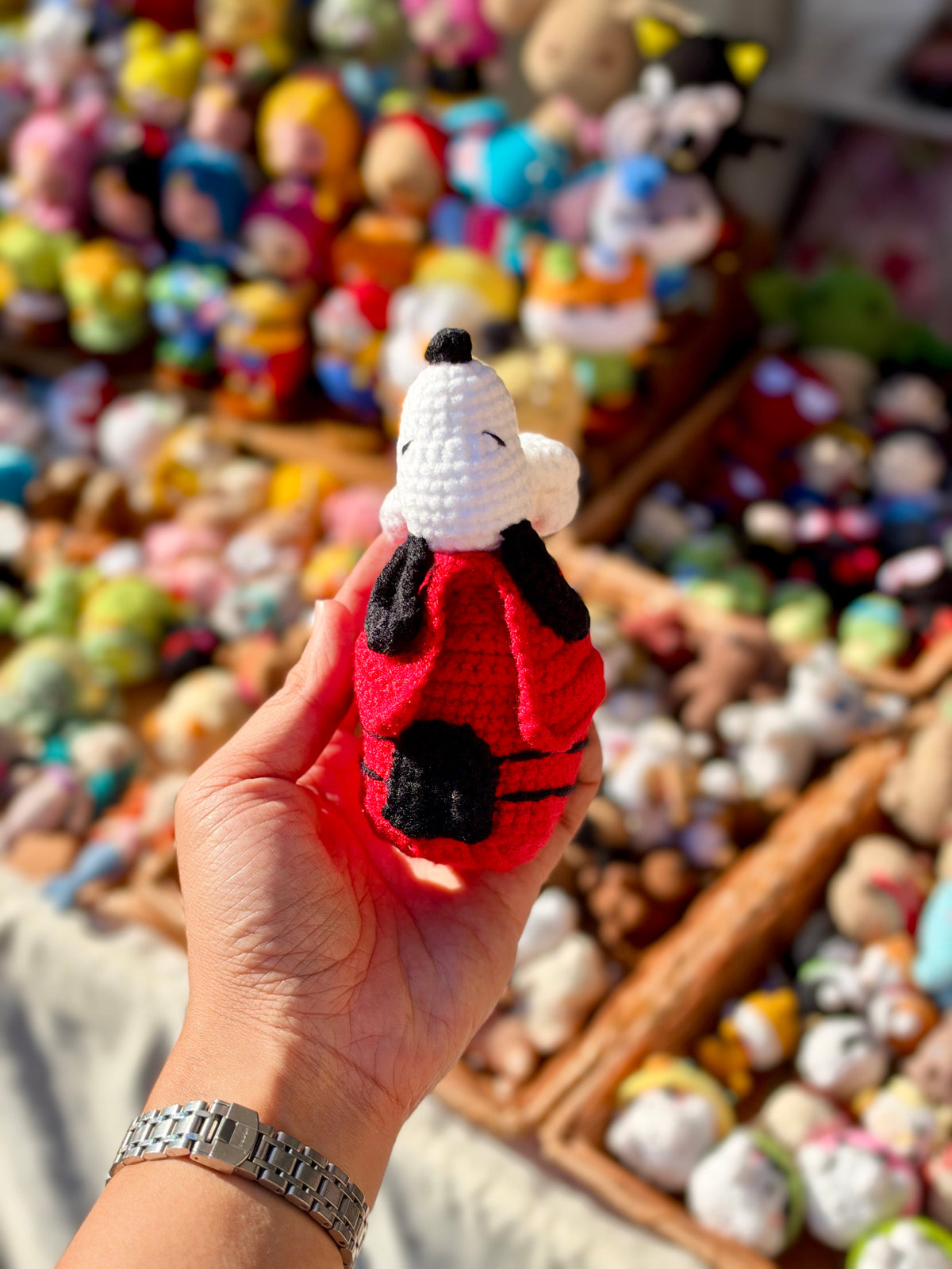 Snoopy House Crochet Decor
