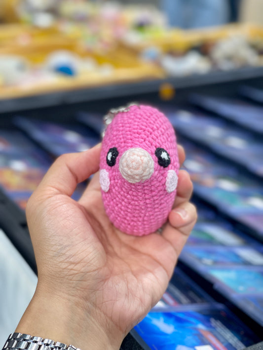 Luvdisc Pokemon Crochet Keychain