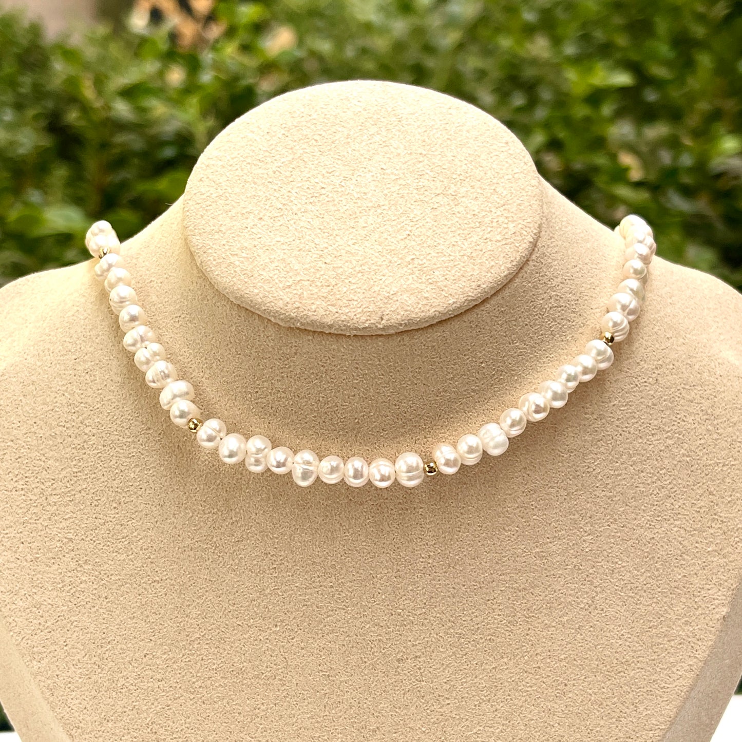 Forever Pearl Choker Necklace