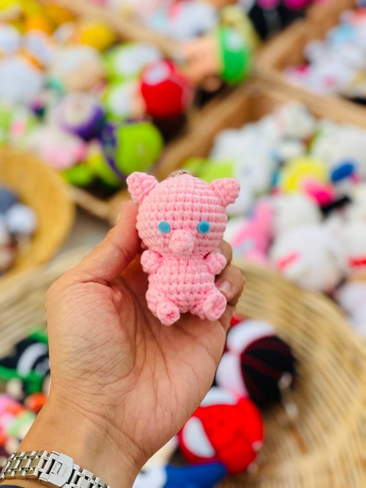 Crochet Pokémon collection Keychain