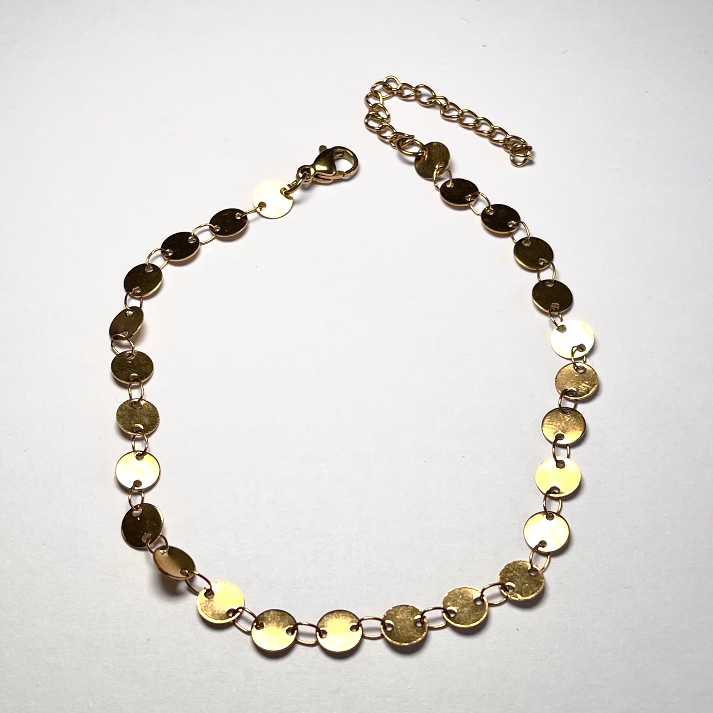 Gold Stainless Steel Anklet