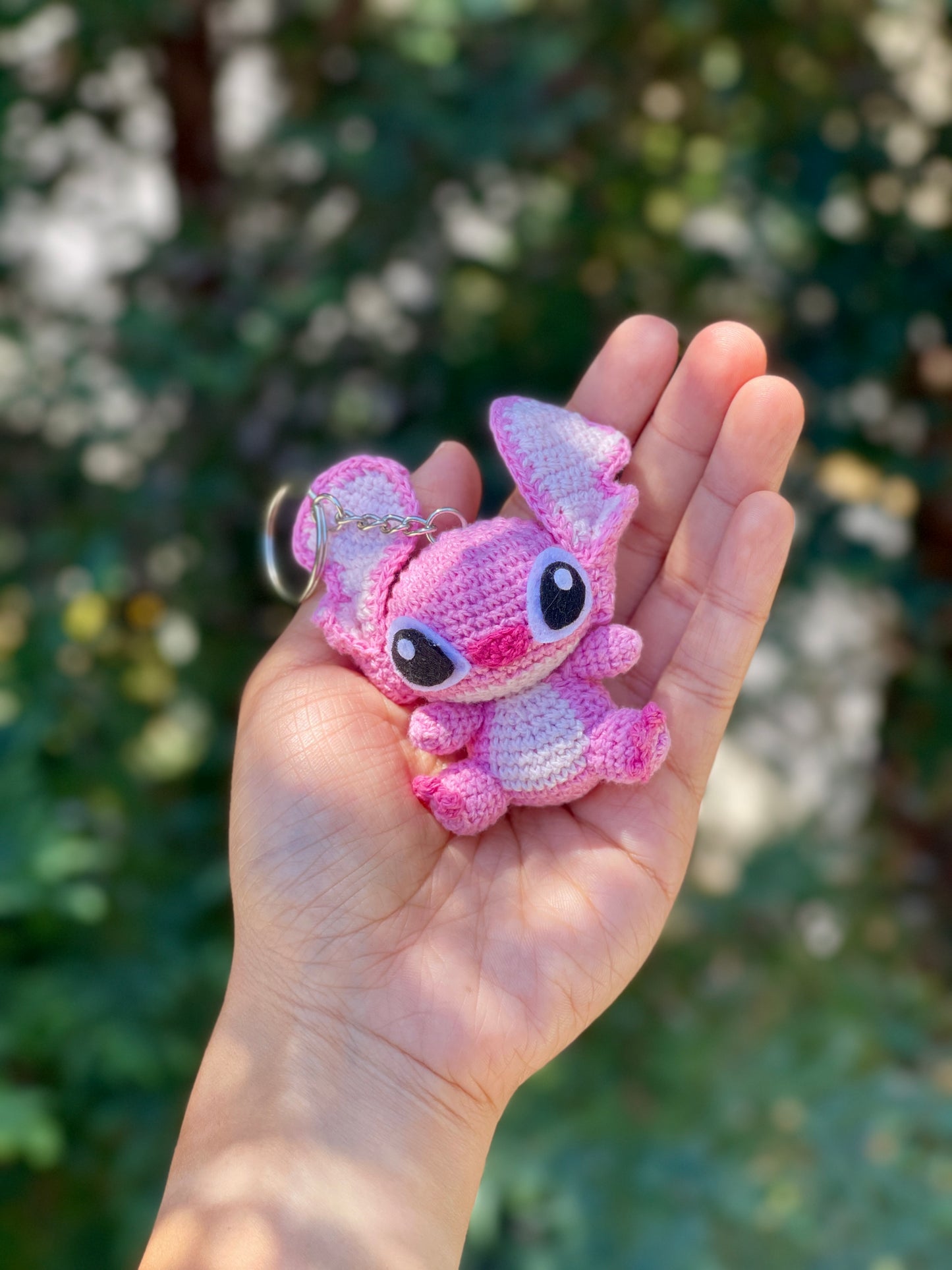 Small Stitch Crochet Doll Keychain