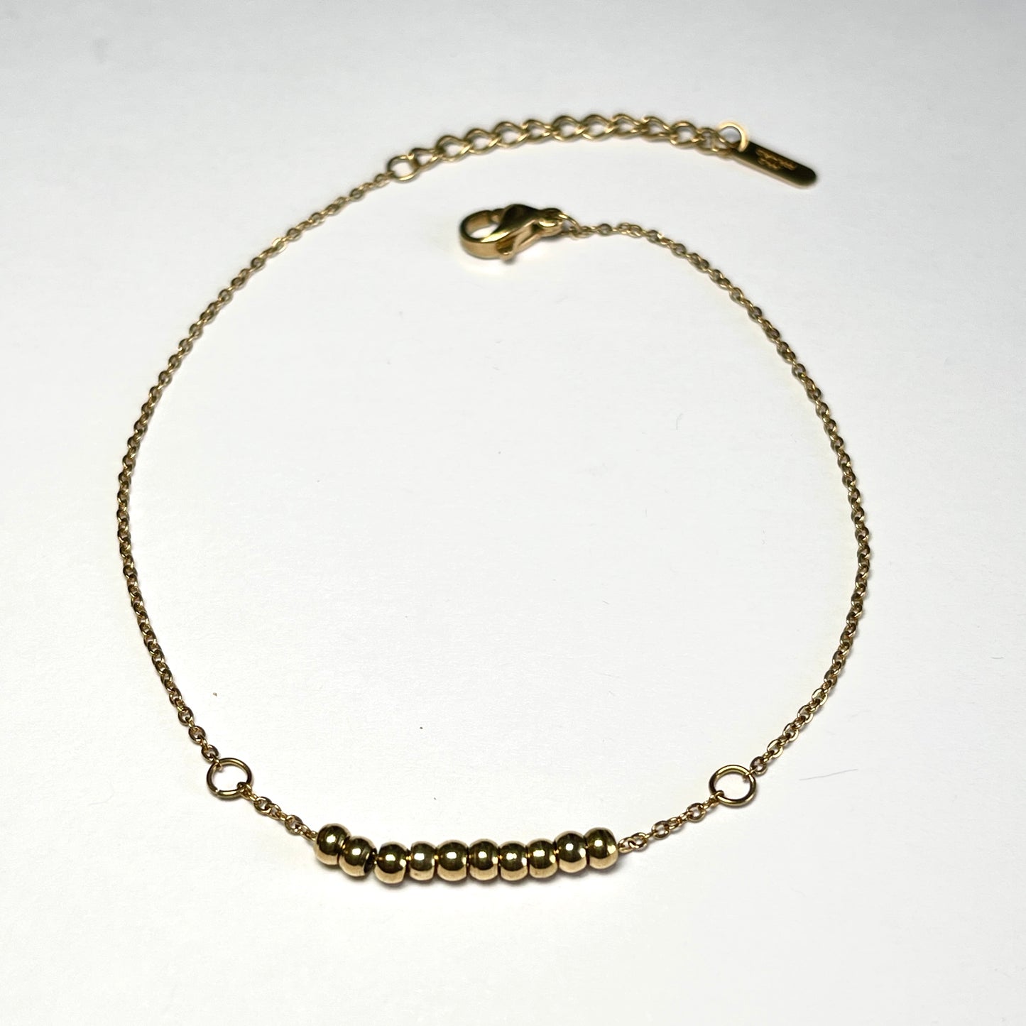 Gold Stainless Steel Anklet