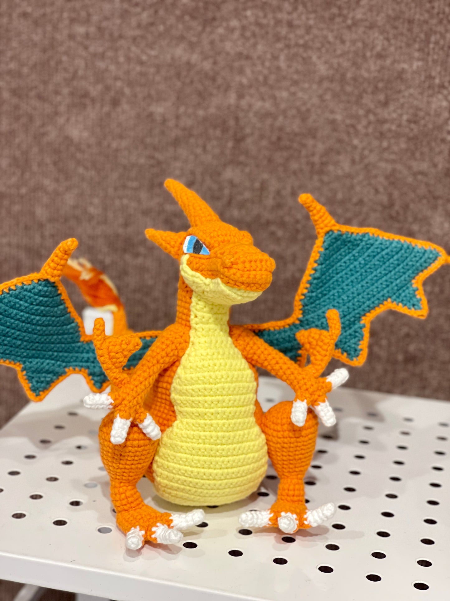 Mega Charizard Y Pokemon Crochet Doll