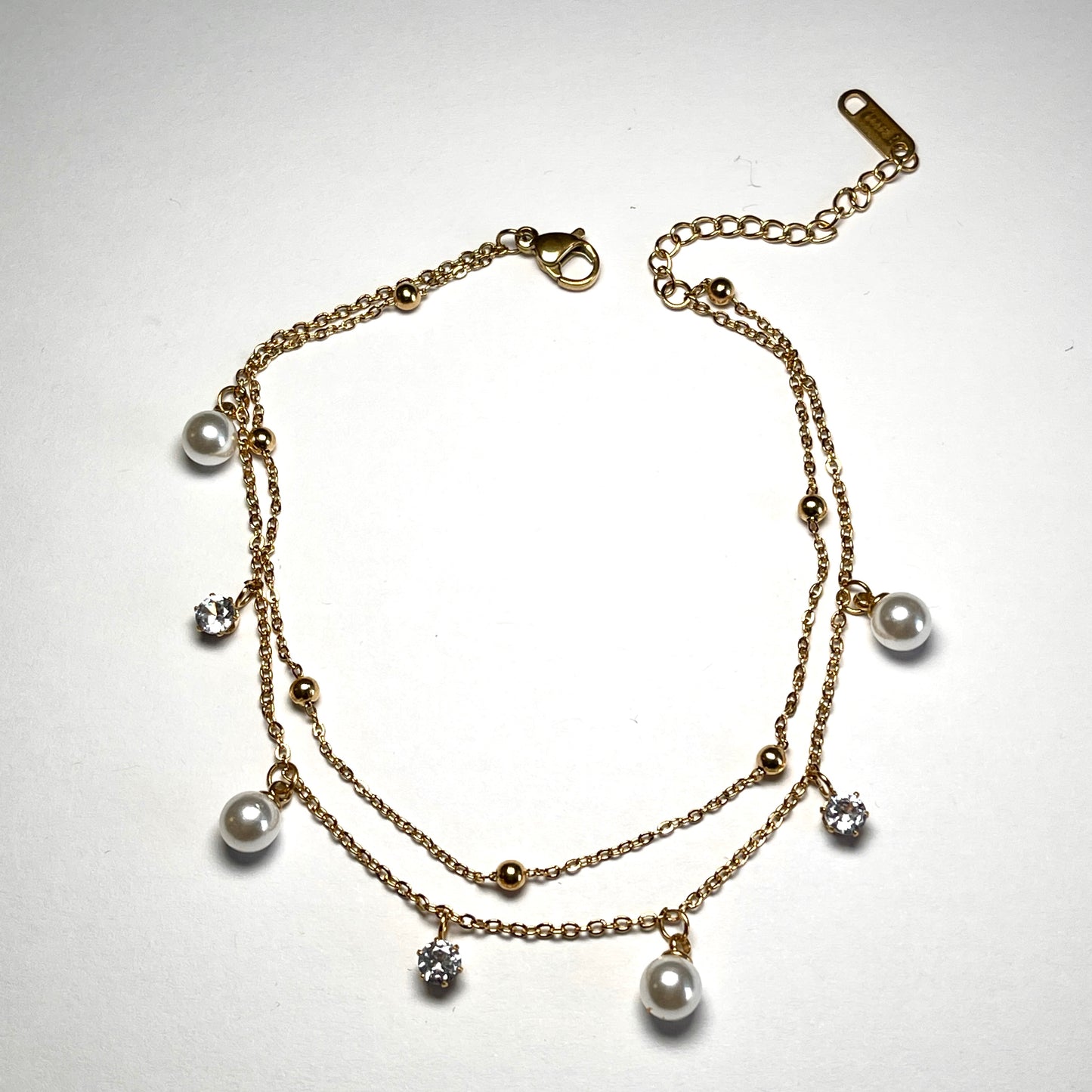 Gold Stainless Steel Anklet