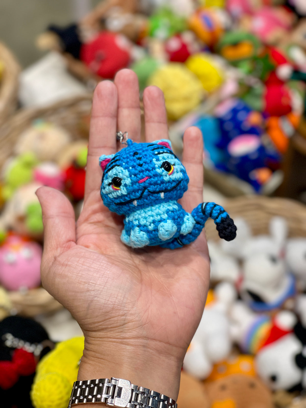 K-POP Demon Hunters Crochet Keychain