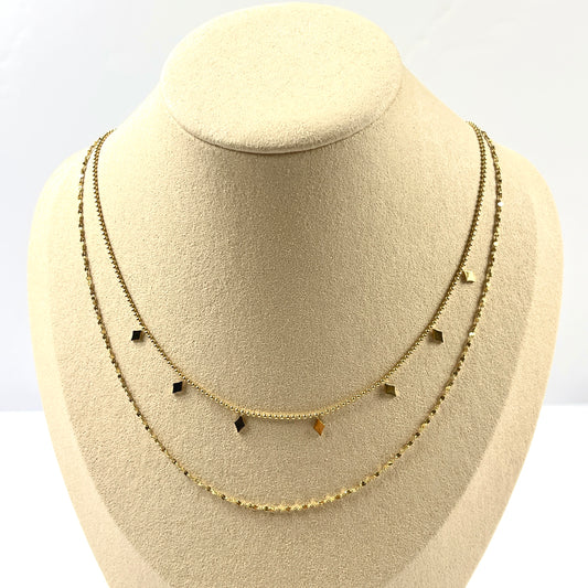 Spark Layered Necklace