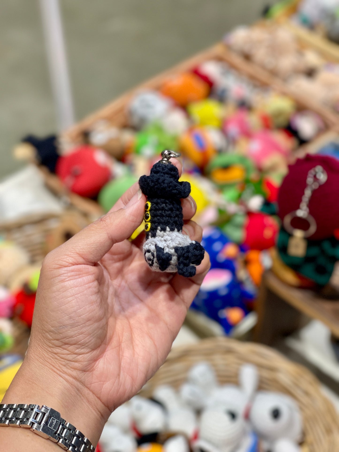 K-POP Demon Hunters Crochet Keychain