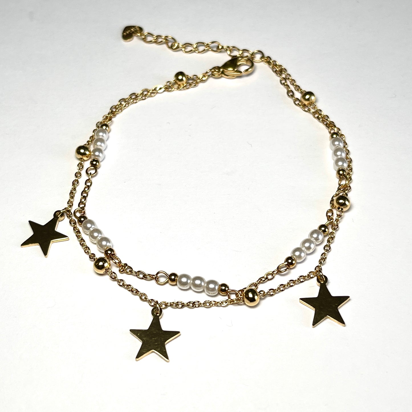 Gold Stainless Steel Anklet