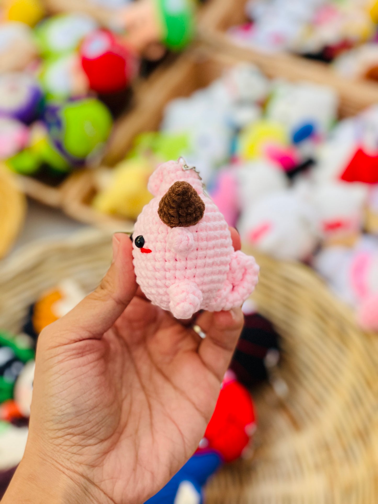 Crochet Pokémon collection Keychain