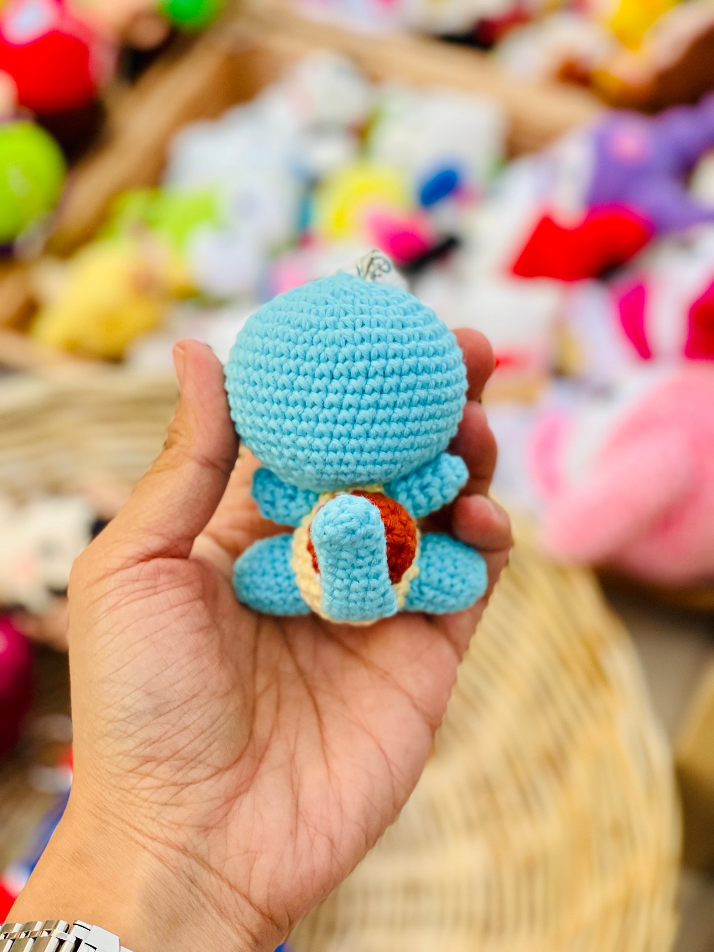 Crochet Pokémon collection Keychain