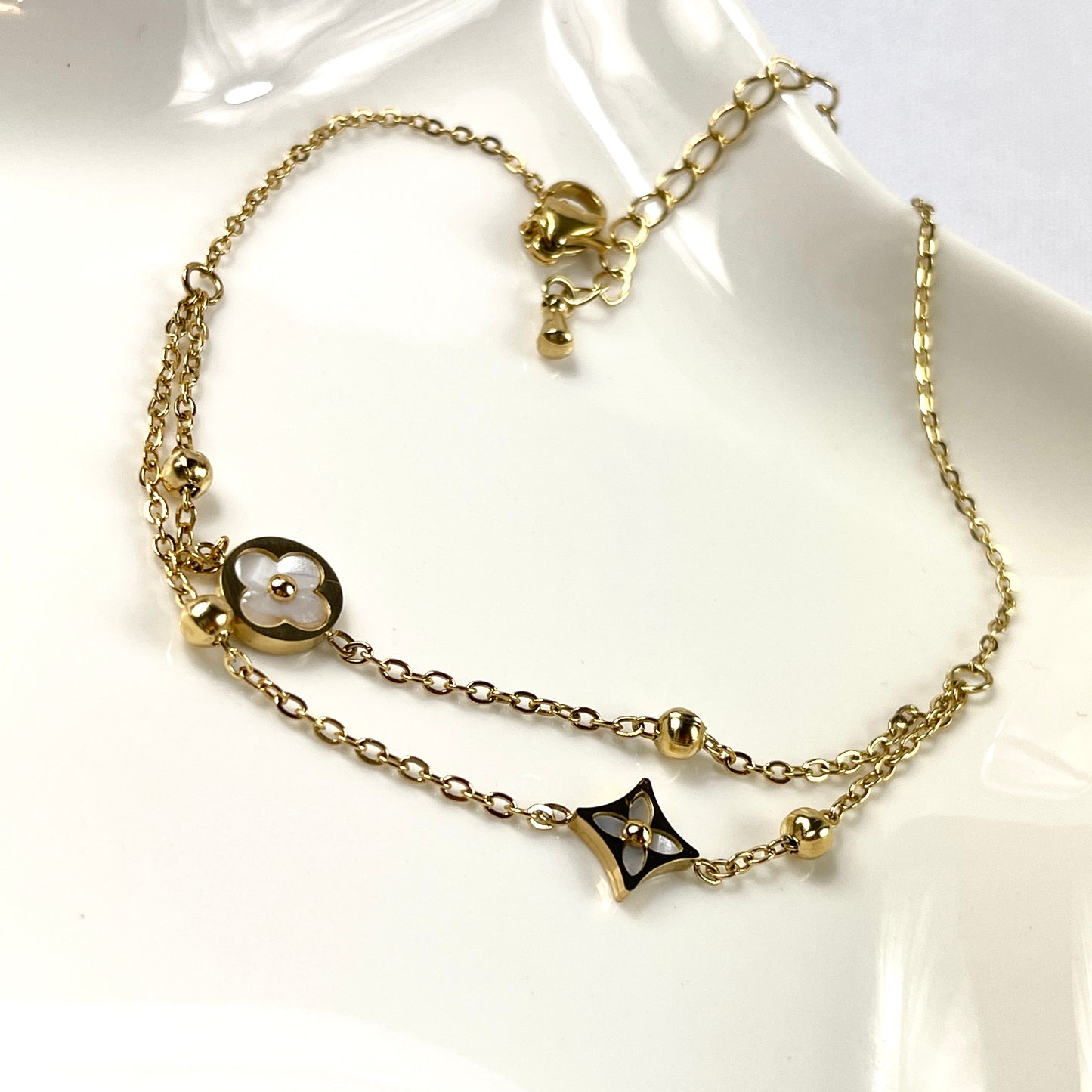 Gold Stainless Steel Anklet