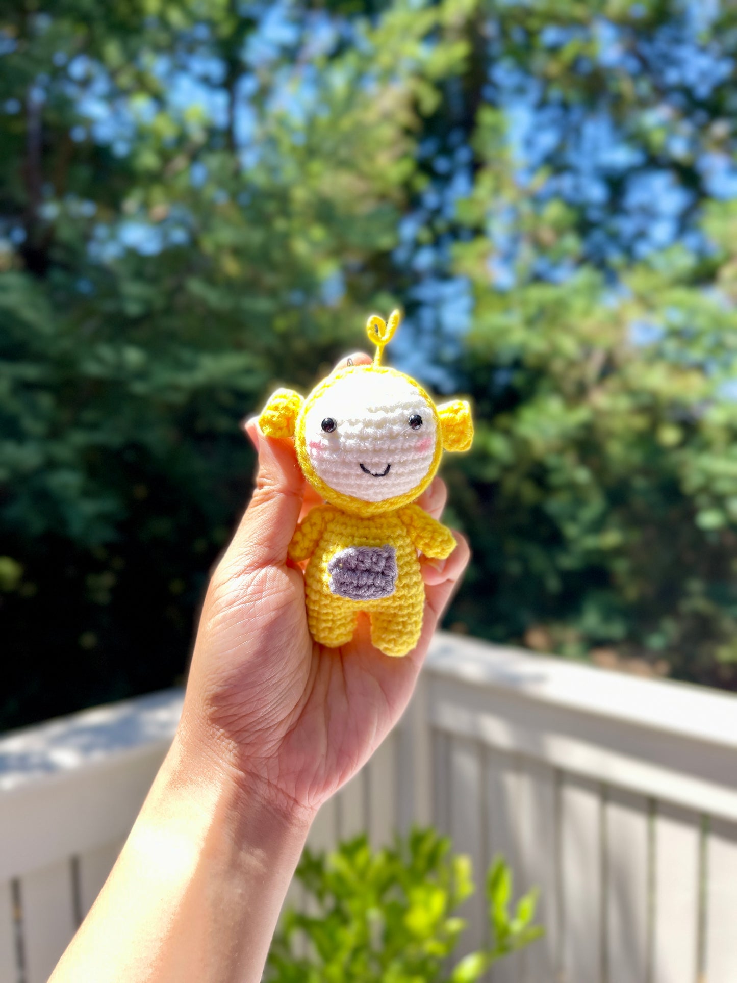 Teletubbies Crochet Doll Keychain