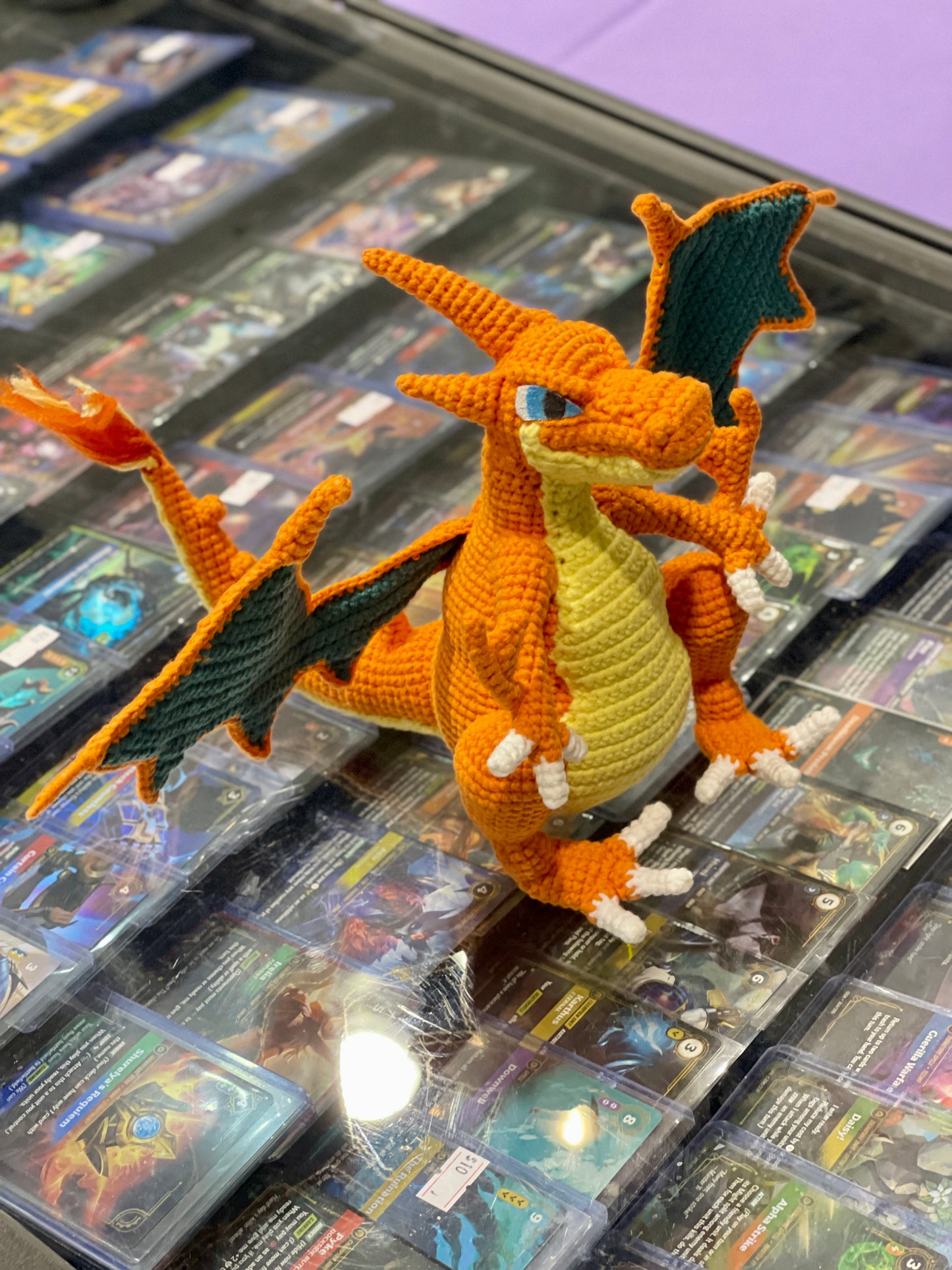 Mega Charizard Y Pokemon Crochet Doll
