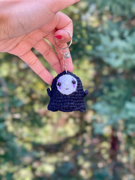 No-Face Spirited Away Crochet Keychain