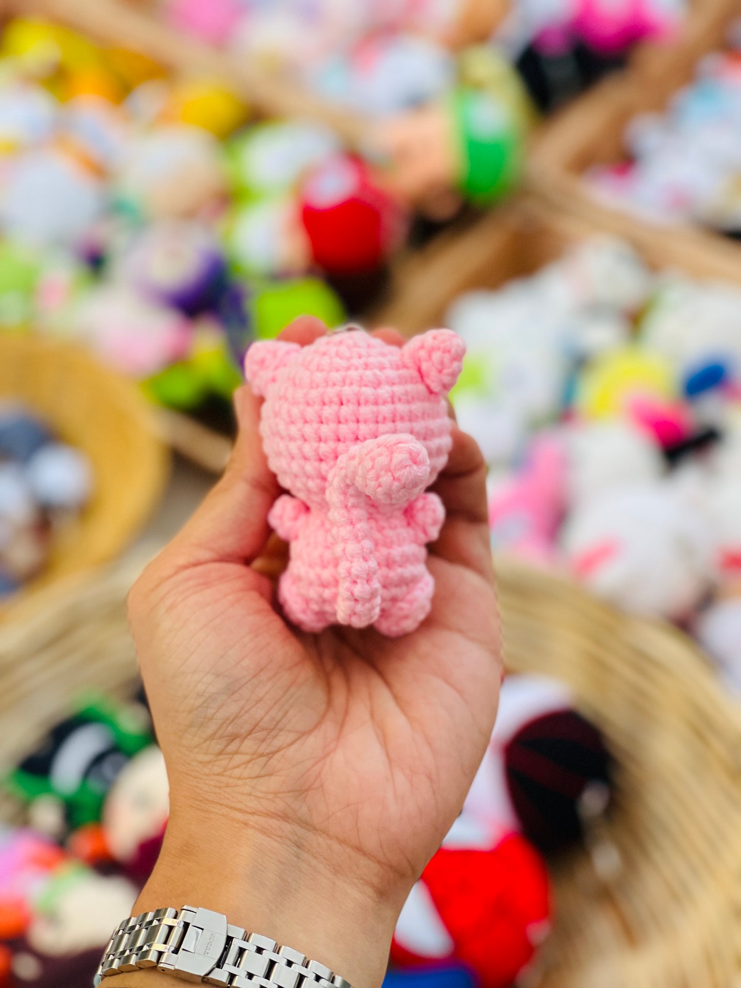 Crochet Pokémon collection Keychain