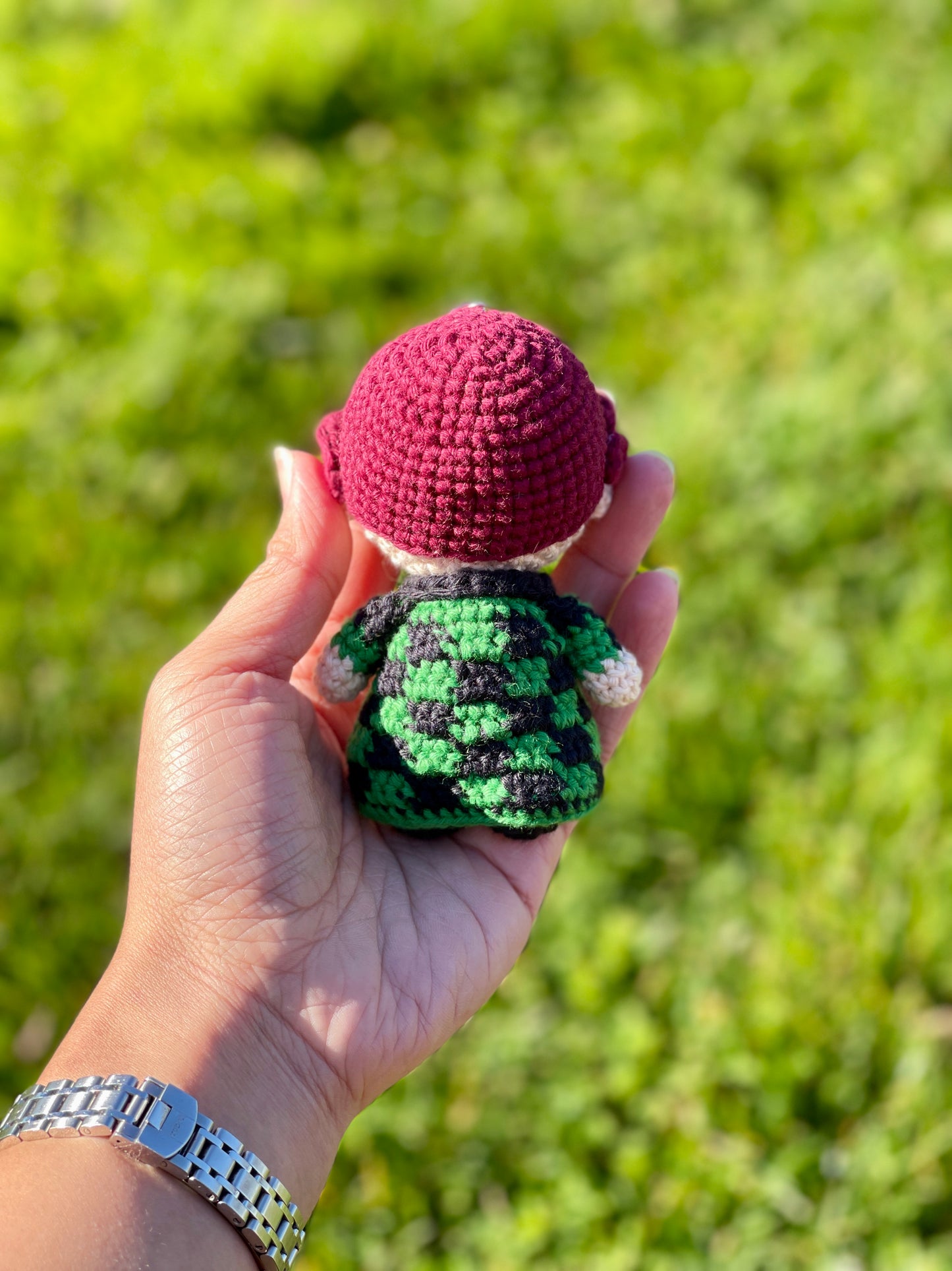 Demon Slayer Crochet Keychain
