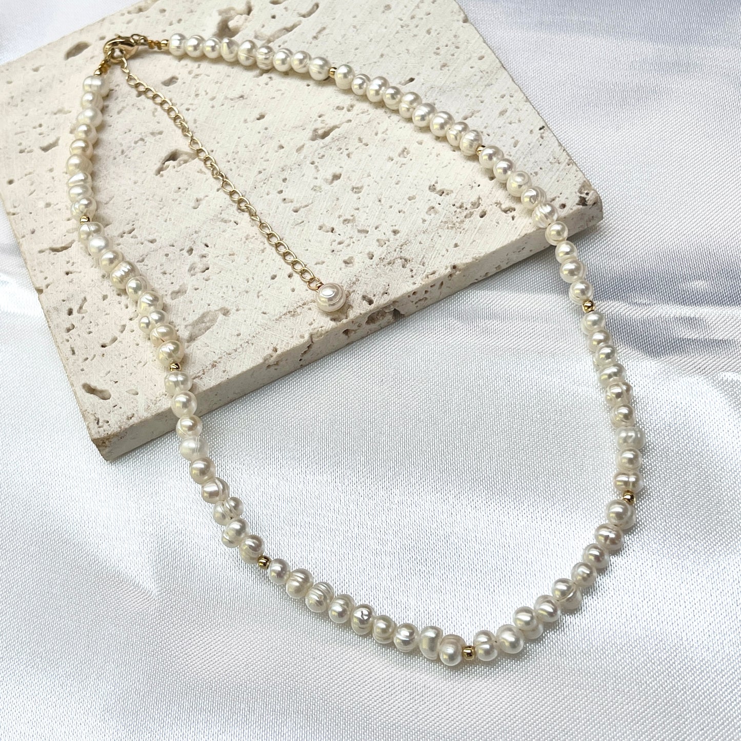 Forever Pearl Choker Necklace