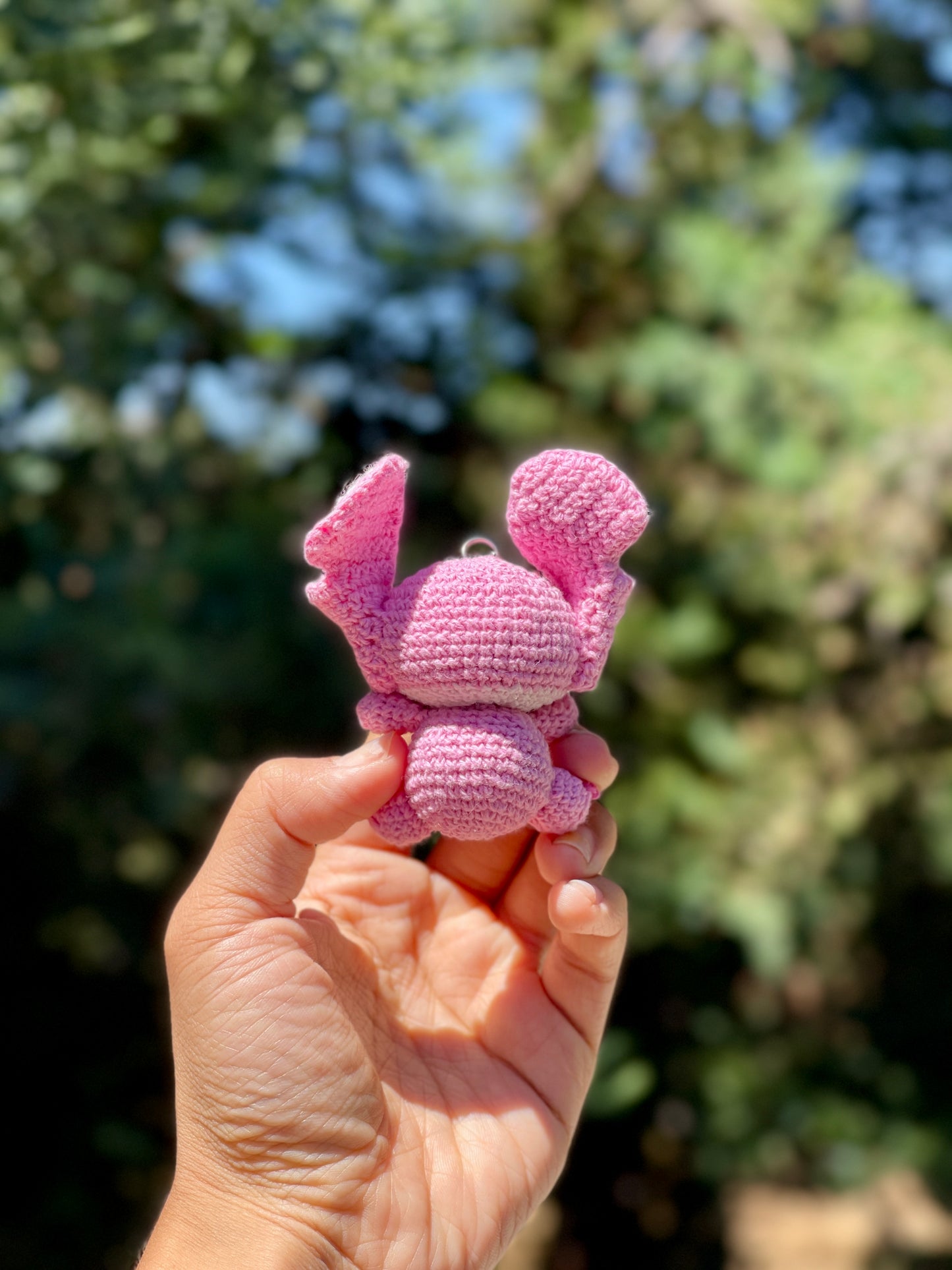 Small Stitch Crochet Doll Keychain