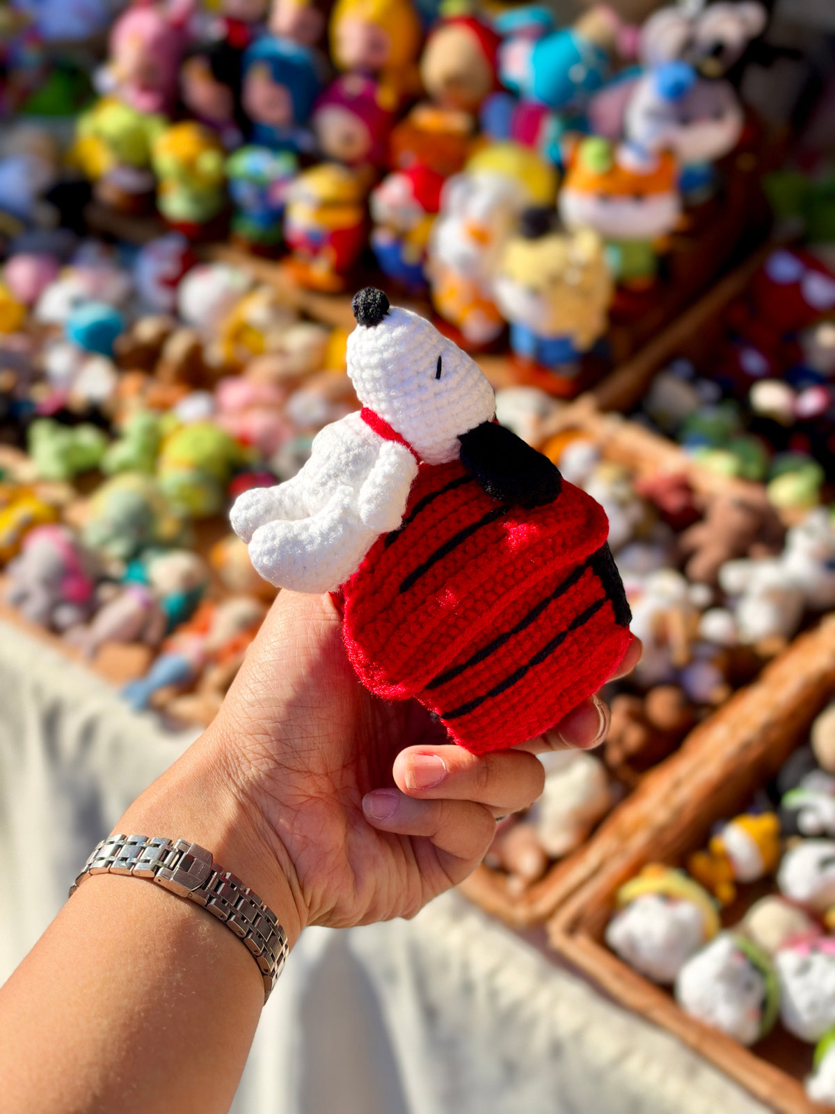 Snoopy House Crochet Decor