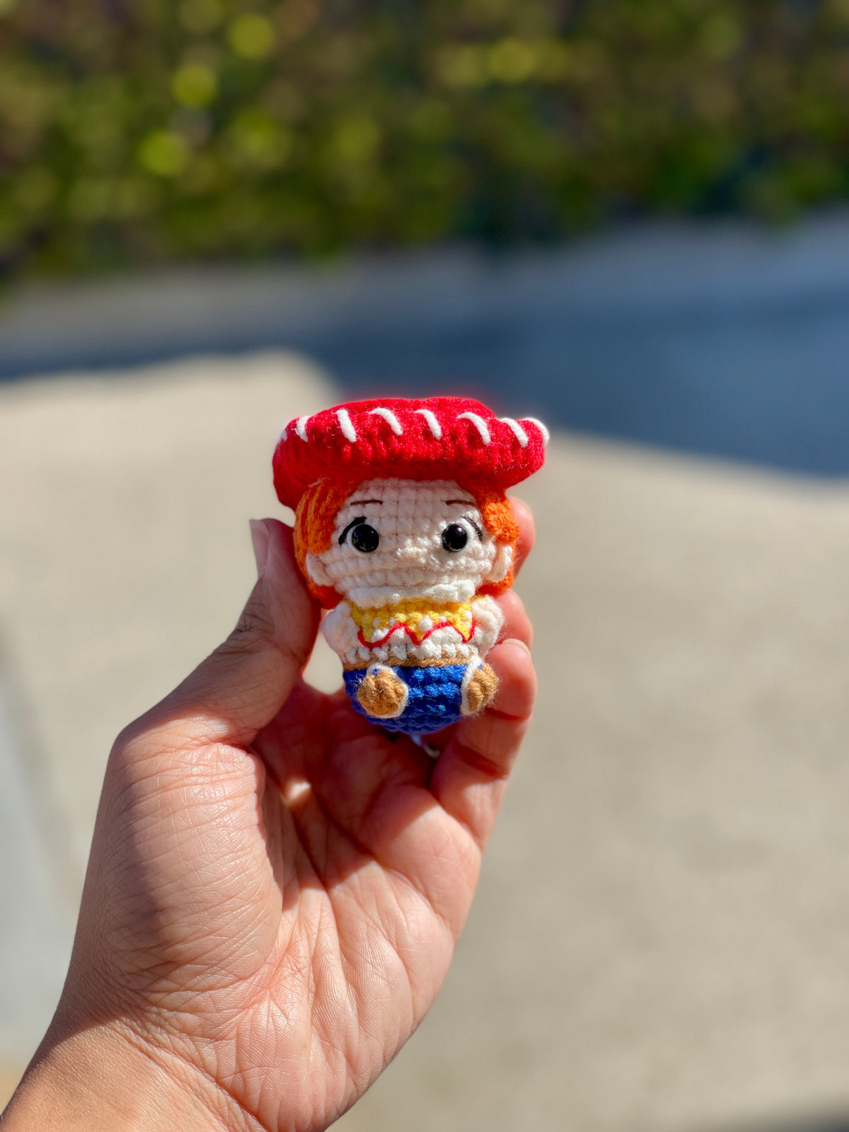 Toy Story Crochet Keychain