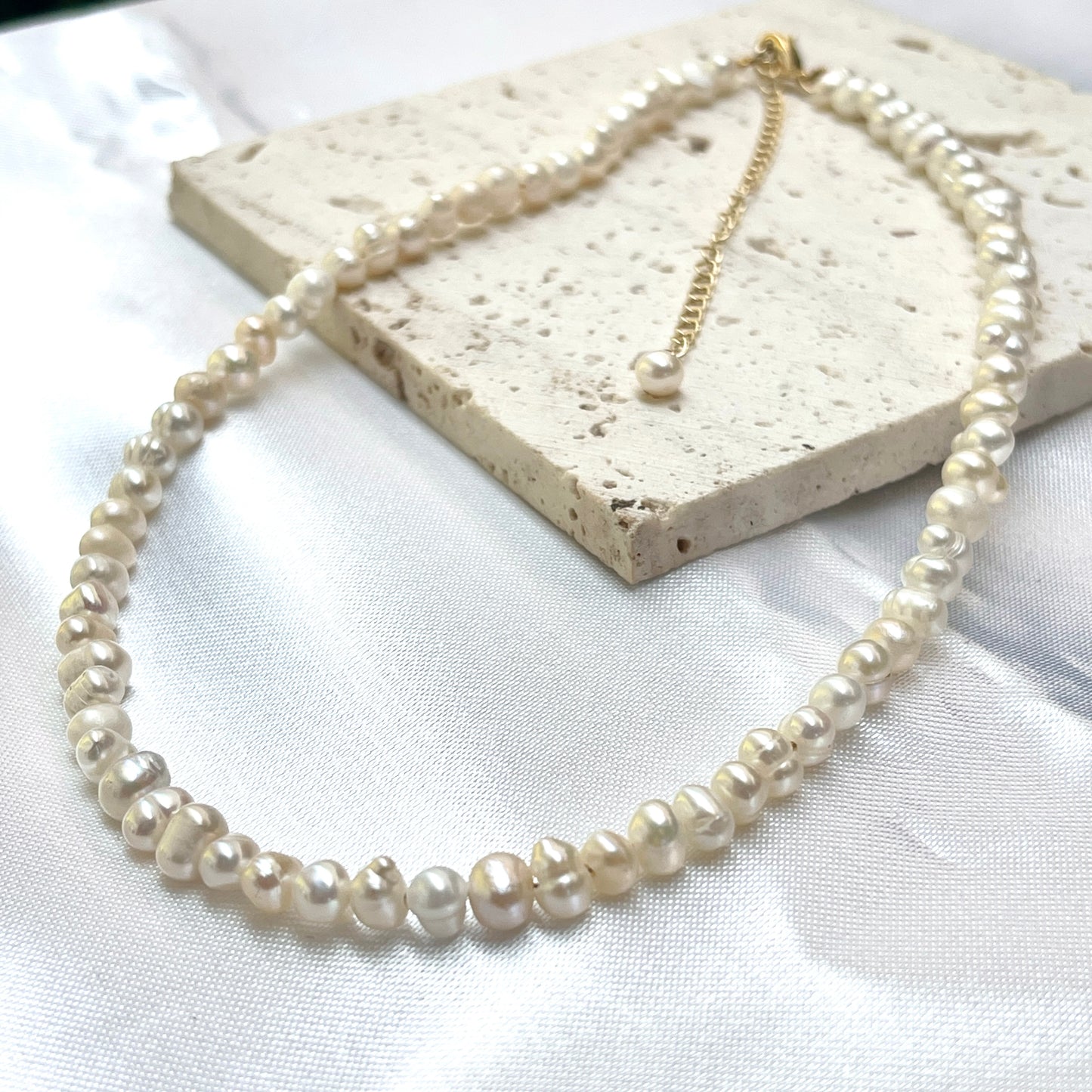 Forever Pearl Choker Necklace