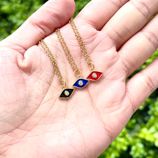 Mini Evil Eye Pendant Necklace