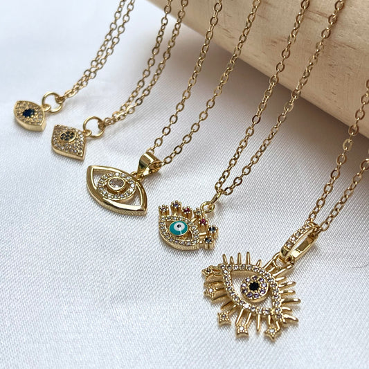 Evil Eye Fashion Necklace