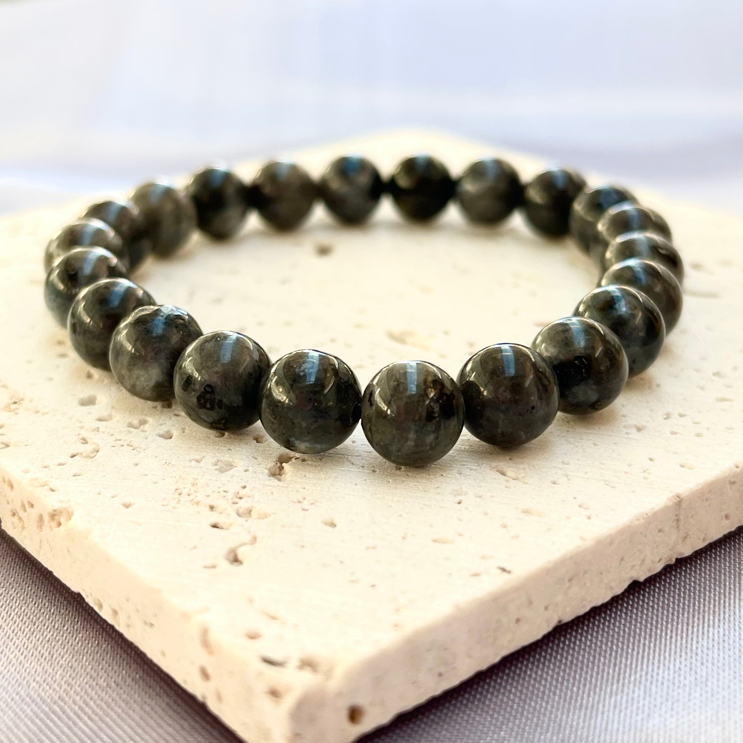 Labradorite 8 mm Stretch Bracelet