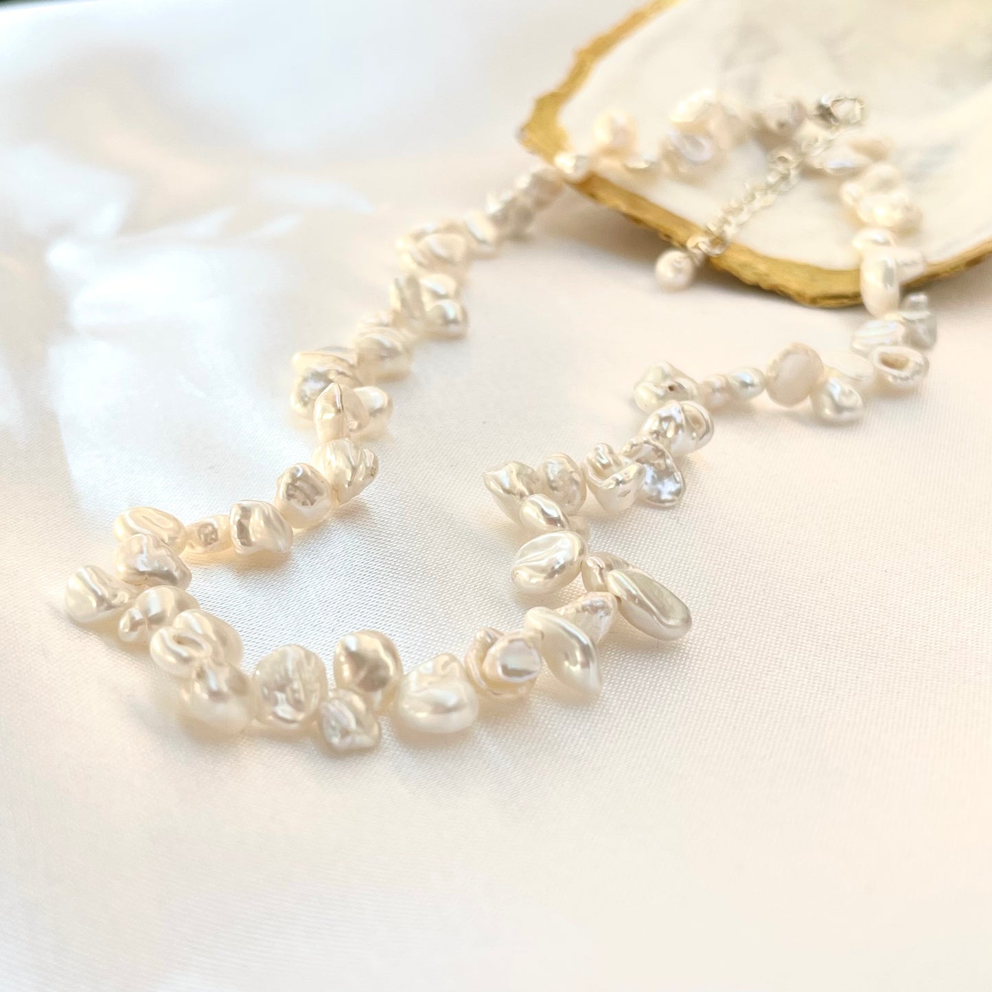 Jasmine Baroque Pearl Necklace