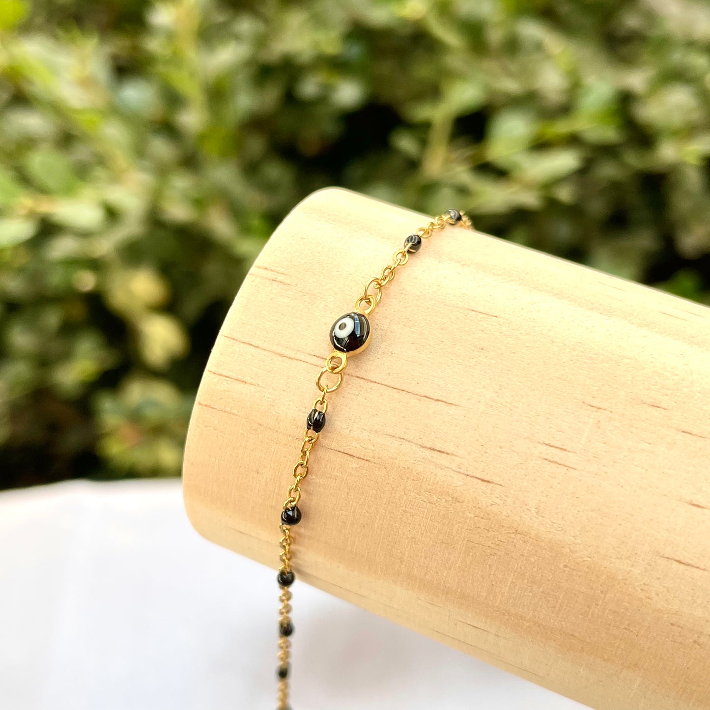 Evil Eye Dainty Bracelet / Anklet