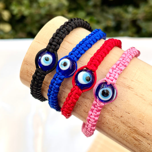 Evil Eye Thick Rope Bracelet