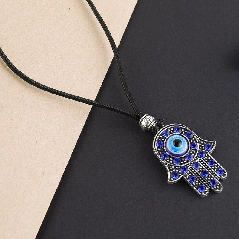 Hamsa Pendant Necklace