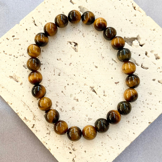 Tiger’s eye 8 mm Stretch Bracelet