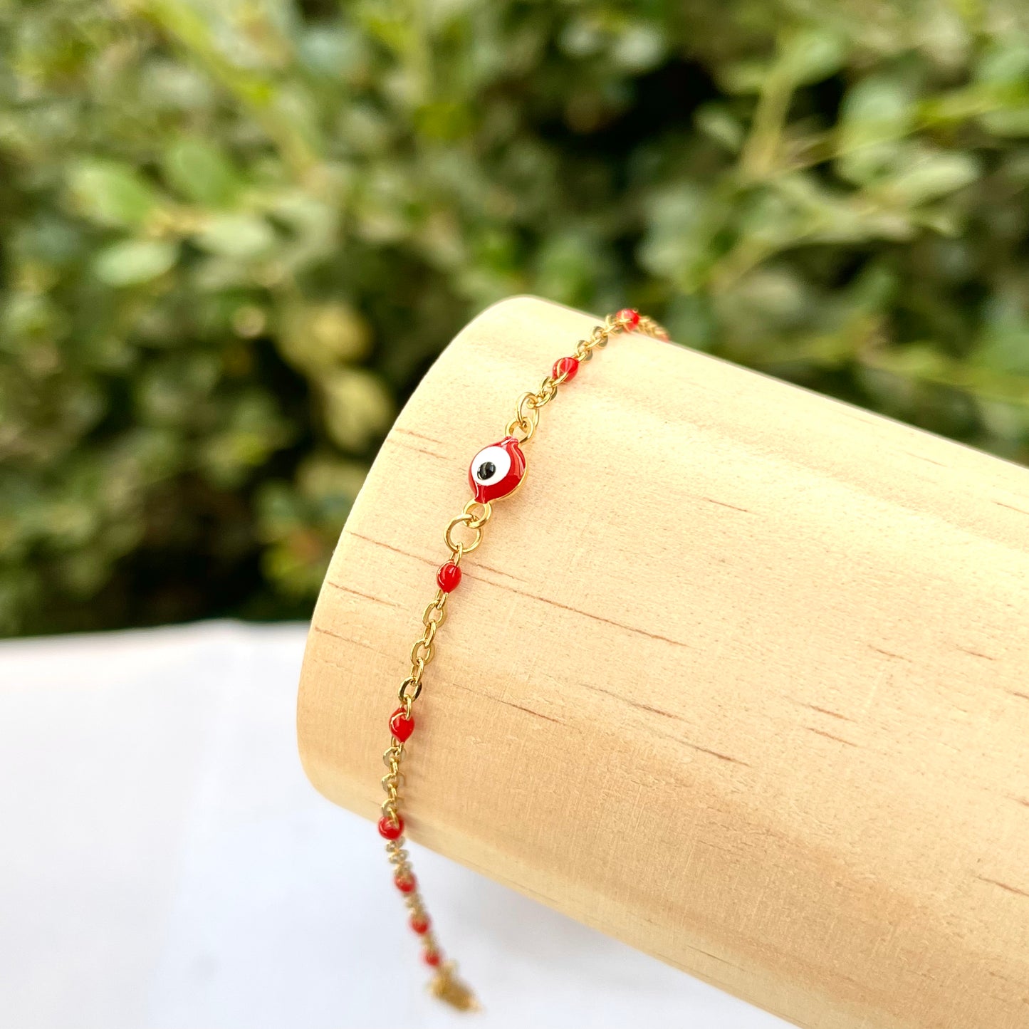 Evil Eye Dainty Bracelet / Anklet