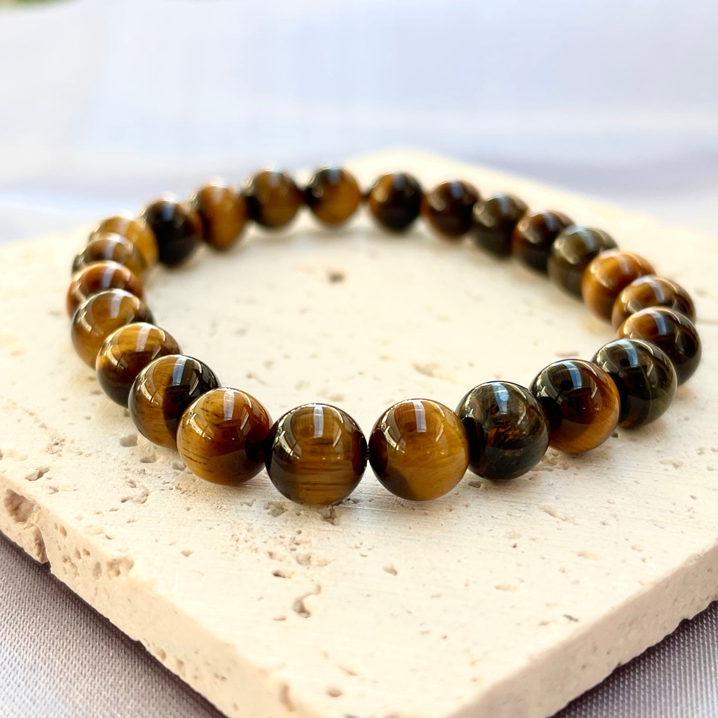 Tiger’s eye 8 mm Stretch Bracelet