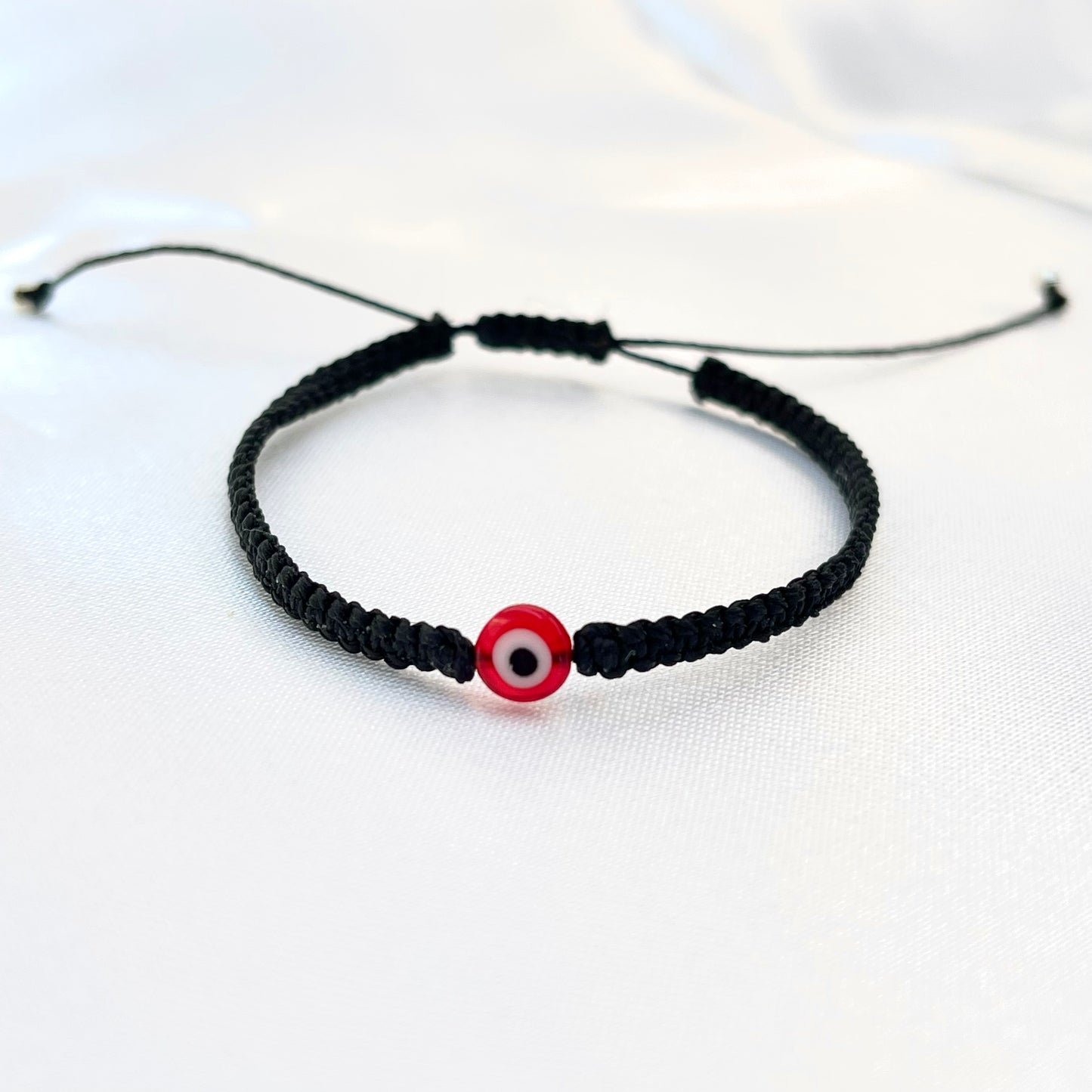 Evil Eye Thin Rope Bracelet