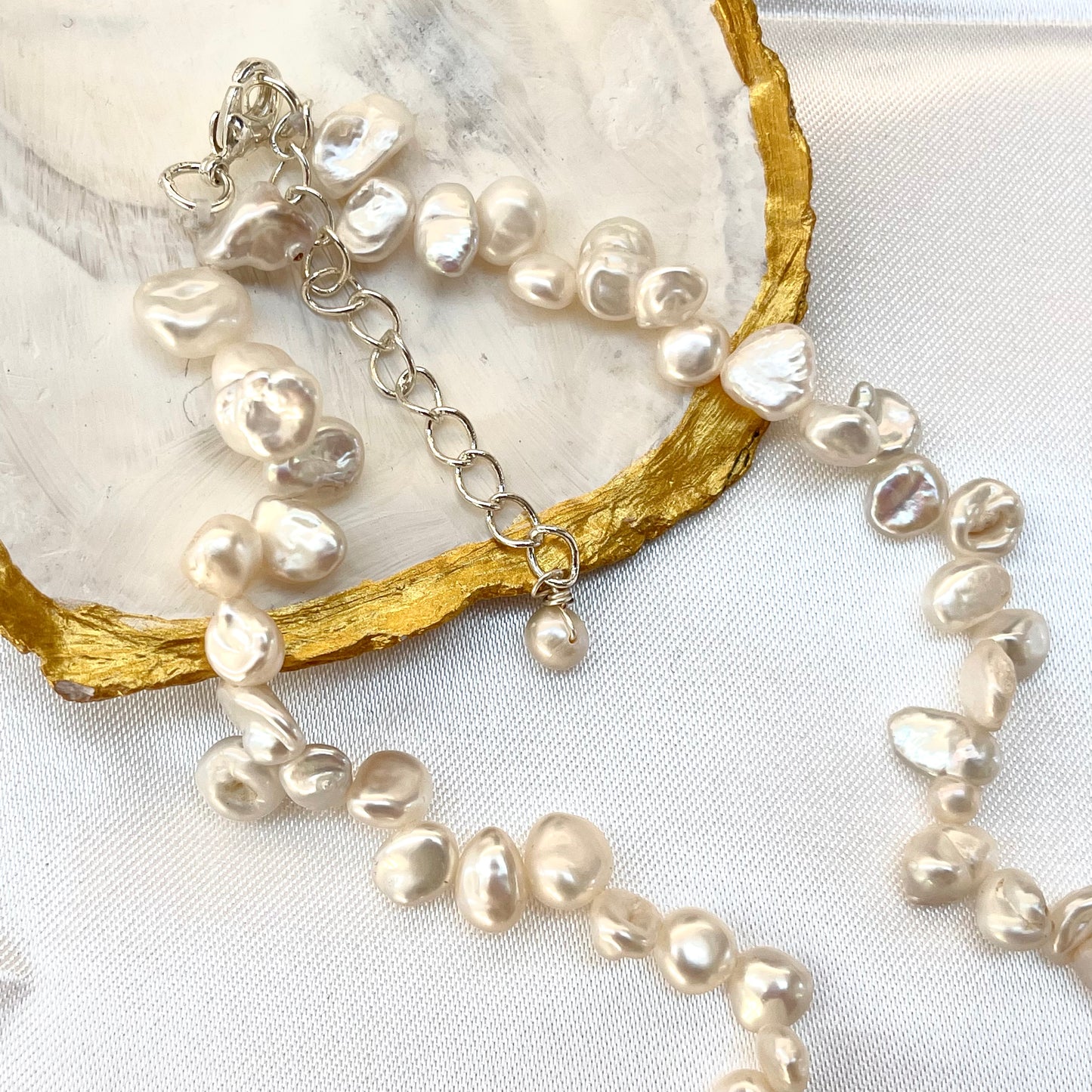 Jasmine Baroque Pearl Necklace