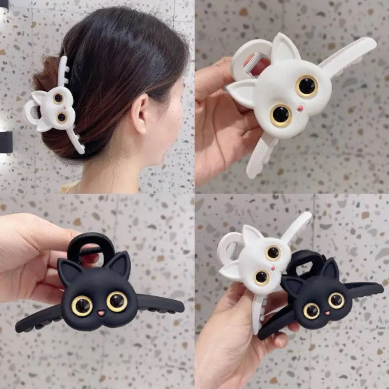 Cute Cartoon Cat Hair Claw Clip