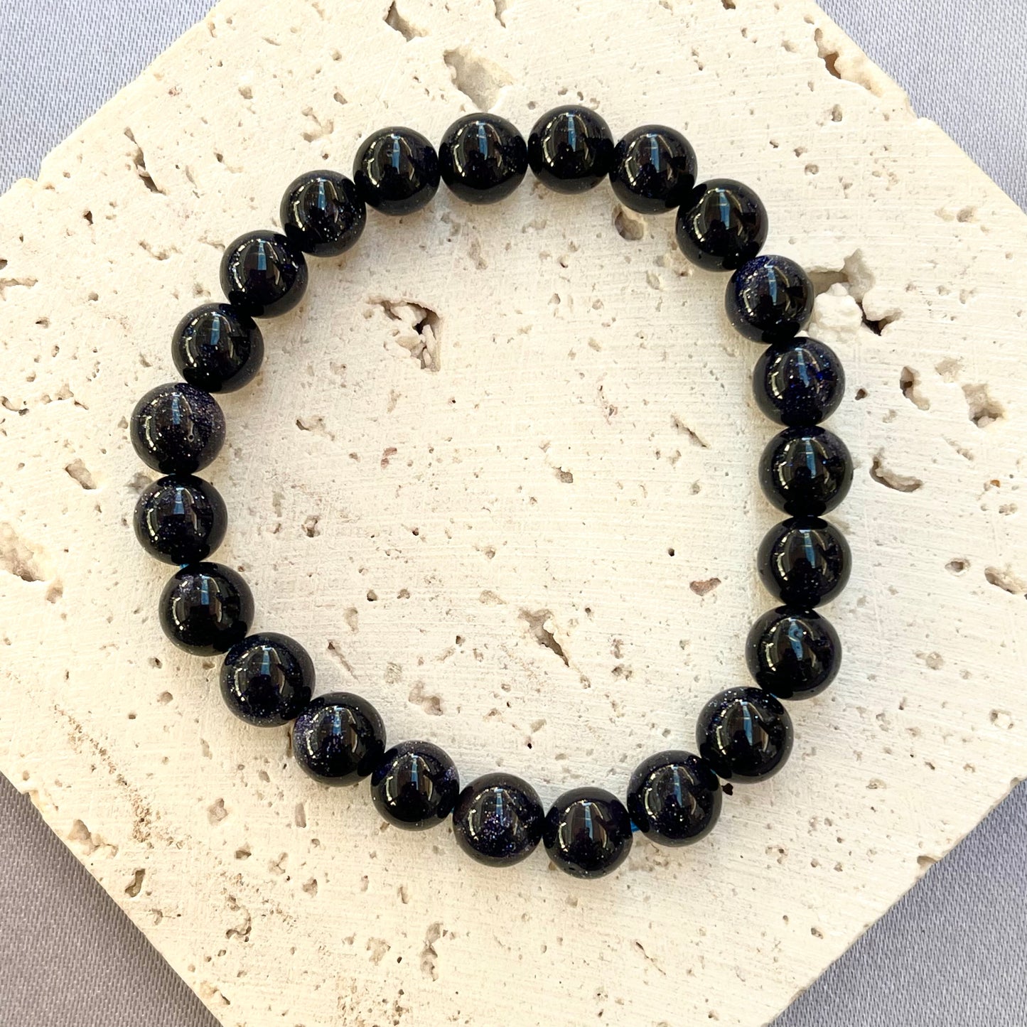 Onyx 8 mm Stretch Bracelet